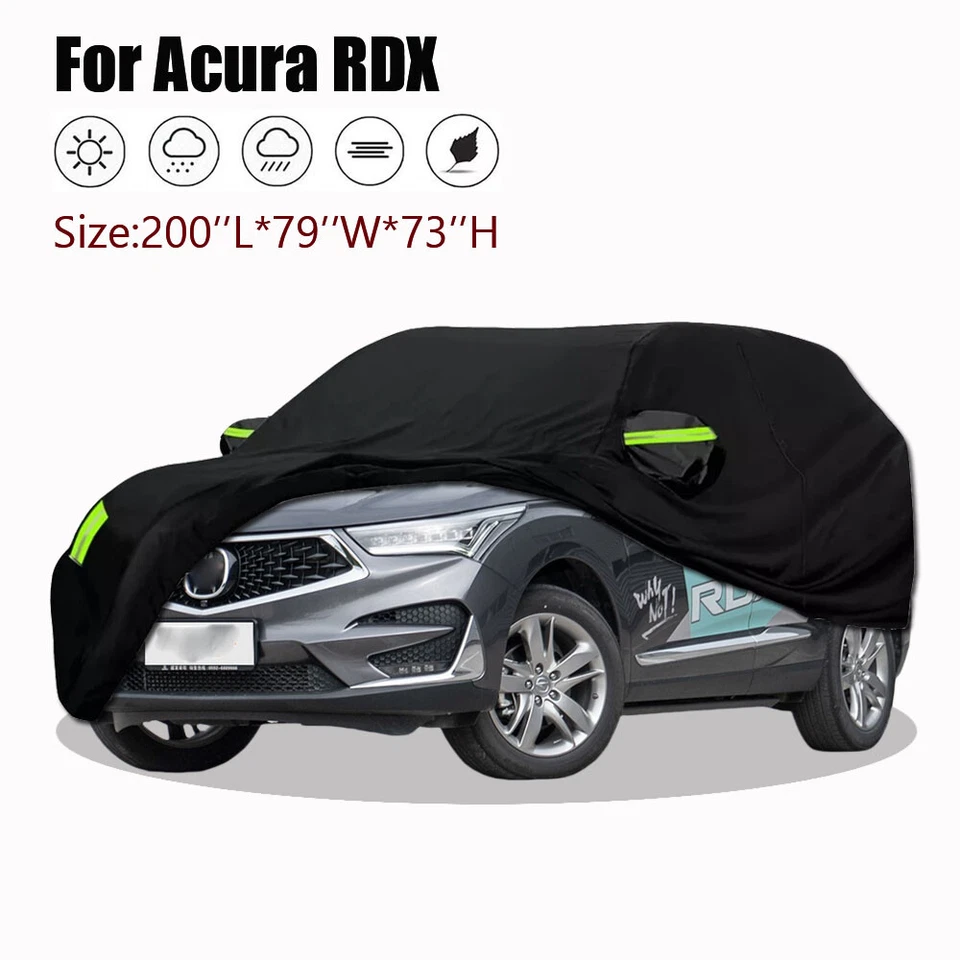 Cubierta completa para automóvil SUV para Acura RDX impermeable sol exterior protector para todo tipo de clima Foto 1 de 4