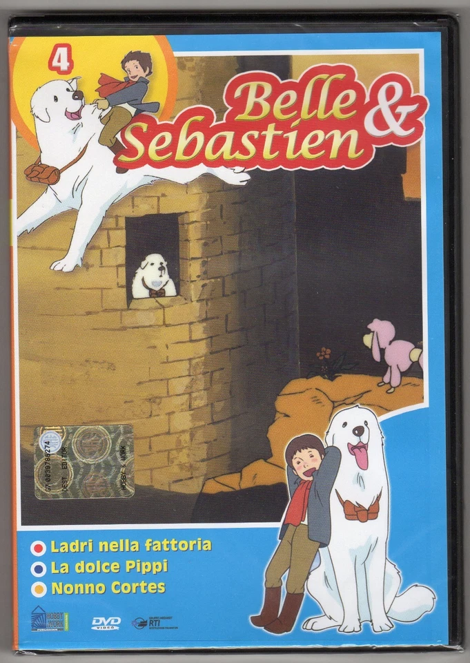 dvd BELLE E SEBASTIEN HOBBY & WORK numero 4