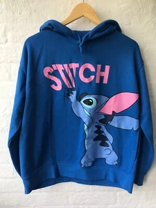 Disney's Lilo & Stitch Blue Hoodie Pullover Sweatshirt medium 12 14 Primark - Picture 1 of 9