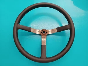 Jeep Wrangler Custom Padded Steering Wheel - New Leather - Picture 1 of 10