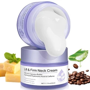 Tightening Neck Cream Firming Double Chin Reducer, Neck & Chest Treatment -1.7oz - Picture 1 of 8
