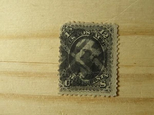 Briefmarken USA - SC# 69 - gebraucht - sehr schön - Serie 1861-62 - 2. Design - SCV = 95,00 $ - Bild 1 von 2