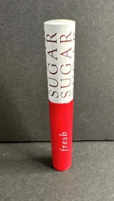 Блеск для губ Fresh Sugar Lip Gloss САХАРНАЯ ШЕЙГ красный блестящий 0,3 жидкой унции без коробки - Изображение 1 из 3