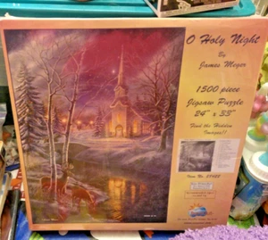 Sunsout - "O Holy Night" - 1500 pc puzzle brand new 24 " x 33 " - Picture 1 of 1