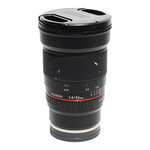 Sony FE RK24M-E Rokkinon 24mm F1.4 ED AS IF UMC Manual Focus Wind Angle Lens - Picture 1 of 5