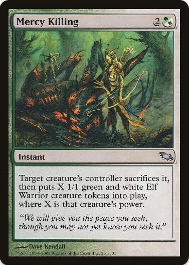 1 x Mercy Killing - Shadowmoor - LP - Magic The Gathering - MTG - EOF - Image 1 of 1