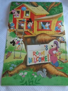 1984 Walt Disney Productions Poster laminiert Bright of America USA 14" x 20,5" - Bild 1 von 6