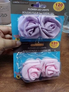 LED flower lights Pink & Purple $10.00 Each - Picture 1 of 3