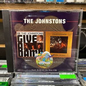 THE JOHNSTONS - Give A Damn/Bitter Green (Import) [CD, VG]