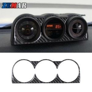 Carbon Fiber Center Console Compass Frame Cover Trim For Toyota FJ Cruiser 07-14 - Imagen 1 de 11