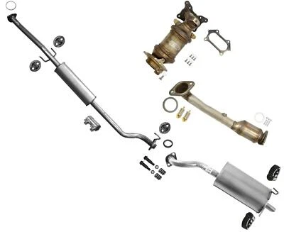 后消声器管谐振器排气系统适用于 2012 2013 年 2014 年本田 CR-V CRV — 第 1/4 张图片