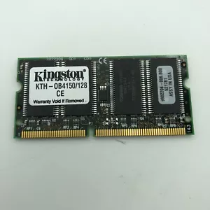 Kingston 128MB PC 100Mhz LAPTOP SO-DIMM MEMORY PC100 PC-100 SODimm 144 pin S0100 - Picture 1 of 4