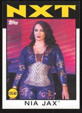 2016 Topps Heritage WWE Base Card Nia Jax #67