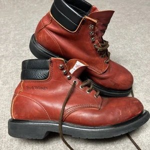 Red Wing 5136 Men's 11D Steel Toe Work Boots USA Made EH Slip Oil Resistant - Picture 1 of 10