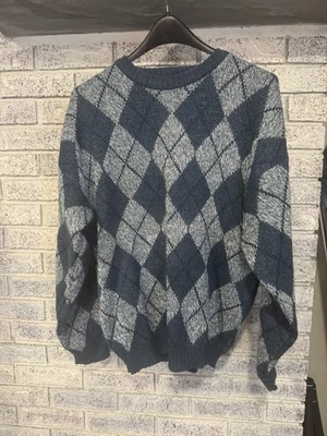 Vintage Bugle Boy Company Multi Colored Long Sleeve Sweater Size Medium - Image 1 of 4