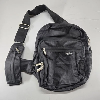Bolso Bandolera Baggallini Negro Organizador-Mochila Bandolera Mensajero Viaje Unisex Foto 1 de 4