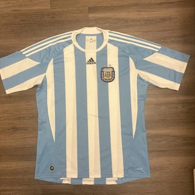 Camisa de futebol Adidas Argentina Home 2009-2010 tamanho G - Imagem 1 de 4