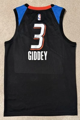Josh Giddey OKC Thunder Autographed Swingman Jersey PSA Certified *RookieGraph* - Image 1 of 4