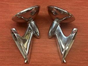 Pair of 1956 Chrysler- Mopar accessory side view mirrors - Picture 1 of 20
