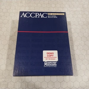 ACCPAC BPI Accounting Accounts Receivable Version 3.0, Computer Associates, 1989 - Picture 1 of 15