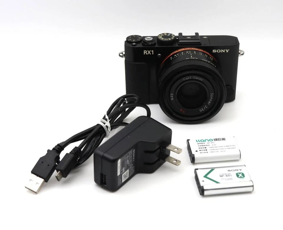 Sony Cyber-shot Sony DSC-RX1 24.3MP Digital Camera Black Operation Confirmed - Image 1 of 4