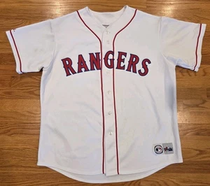 Texas Rangers Majestic Hank Blalock #9 Stitched Home Jersey XXL Used White MLB - Bild 1 von 24