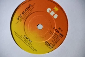 Boz Scaggs - Simone 7 Inch Vinyl Record - Picture 1 of 3