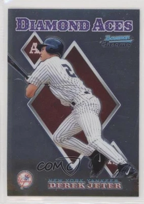 1999 Bowman Chrome Diamond Aces Derek Jeter #DA13 HOF - Image 1 of 2