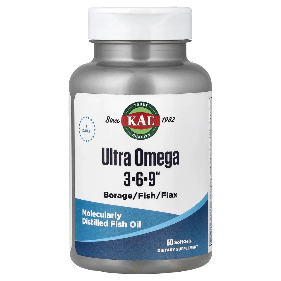 Ultra Omega 3-6-9™, 50 cápsulas blandas Foto 1 de 2