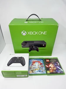 Microsoft Xbox One 500GB Console Boxed With 2 Games + 2 Controllers Tested - Picture 1 of 21