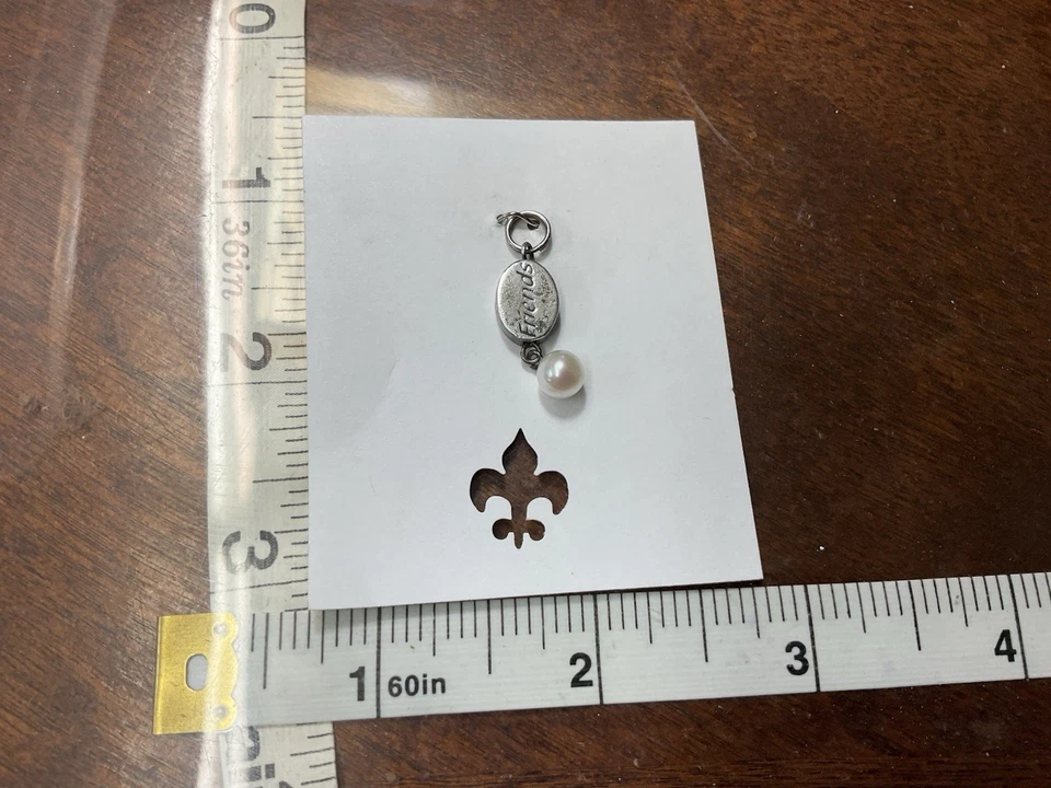 Vantel 925 Sterling Silver Freshwater Pearl Pendant - Imagem 1 de 1