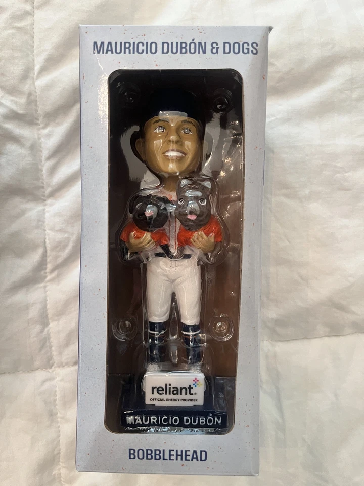 2025 Houston Astros SGA Mauricio Dubon & Dogs Bobblehead 8/30/25 - Image 1 of 1