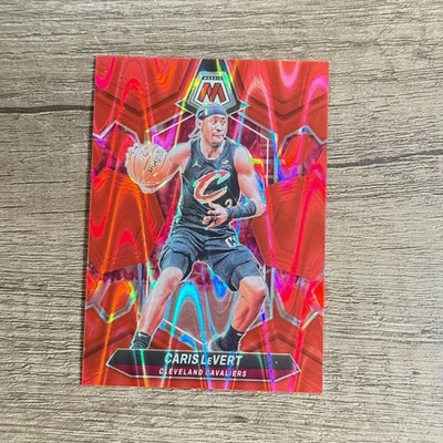 2023-24 Panini Mosaic - Caris LeVert #46 Red Seismic Prizm /299  - Image 1 of 2