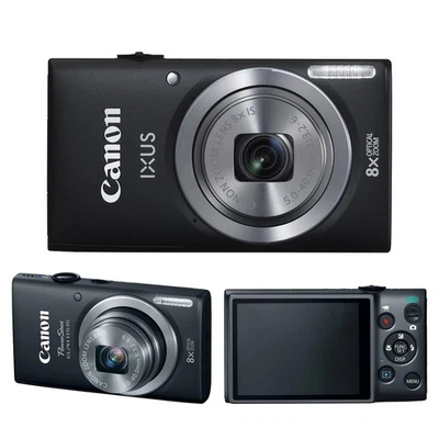 Canon Power Shot ELPH 115 IS/IXUS 132/IXY 90F CCD-Digitalkamera 16 MP Autofokus - Bild 1 von 4