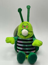 1990s Silly Slammers Green Bee STING #60 Talking Beanbag Plush Works 5.5"