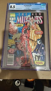 THE NEW MUTANTS #98 1ST APPEARANCE DEADPOOL CGC 8.5 KEY ISSUE NEWSTAND - Picture 1 of 4