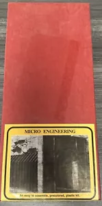 Micro-Engineering HO Scale Kit ME-500 Timber Tunnel Lining 99 Scale Feet NIB - Picture 1 of 3