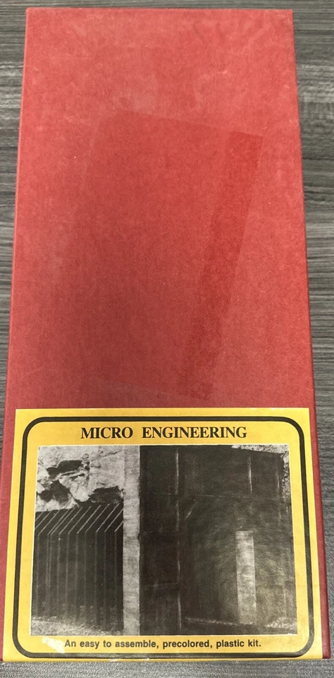 Micro-Engineering HO Scale Kit ME-500 Timber Tunnel Lining 99 Scale Feet NIB - Image 1 of 3