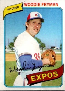 1980 Topps #607 Woodie Fryman *NM* - Bild 1 von 2