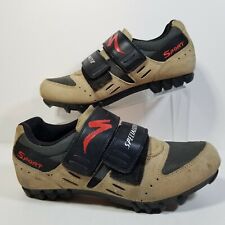 Specialized Sport MTB Mens US 7 EUR 39 Mountain Bike Shoes Beige Green Cycling