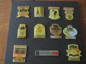 Budweiser 1996 Olympic Set of 10 Pins ( Individual , Not on Board) - Bild 1 von 1