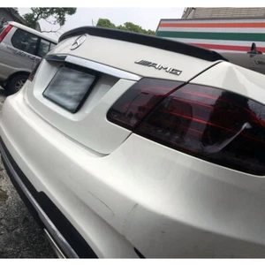 Unpainted Fit For MERCEDES BENZ W212 4DR SEDAN E350 A REAR TRUNK SPOILER E63 - Picture 1 of 5