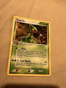 Tarjeta de Pokémon Sceptile Halo 2004 4/17 - Imagen 1 de 8