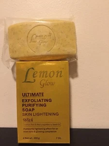 Lemon Glow Ultimate Peeling Reinigungsseife. SCHNELLER VERSAND - Bild 1 von 7