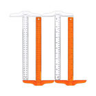 T-shaped Double Side Scale Ruler Drawing Tool School Office Supplies Accessory