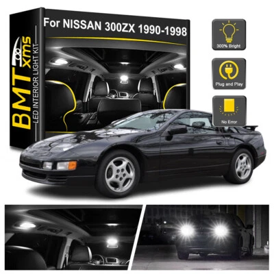 14x Interior LED Light Bulbs Reverse License plate For Nissan 300ZX 1990-1996 - Image 1 of 4