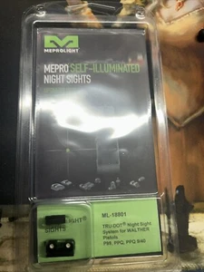 Meprolight USA Mepro Tru-Dot Fixed Sights Self-Illuminated Tritium Fron... - Picture 1 of 1