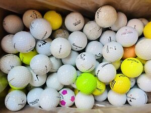 100 Shag/Practice/Throwaway Used Golf Balls