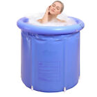 Portable Plastic Bathtub Inflatable Bath Tub Soaking Spa Bathroom With Air Pump