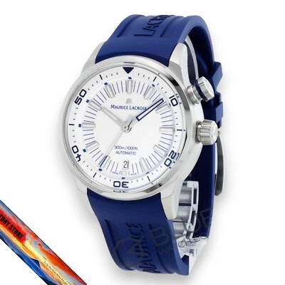 Maurice Lacroix Pontus S Diver Waterproof Men's Watch PT6248-SS00L-130-4 New Jp - Image 1 of 4